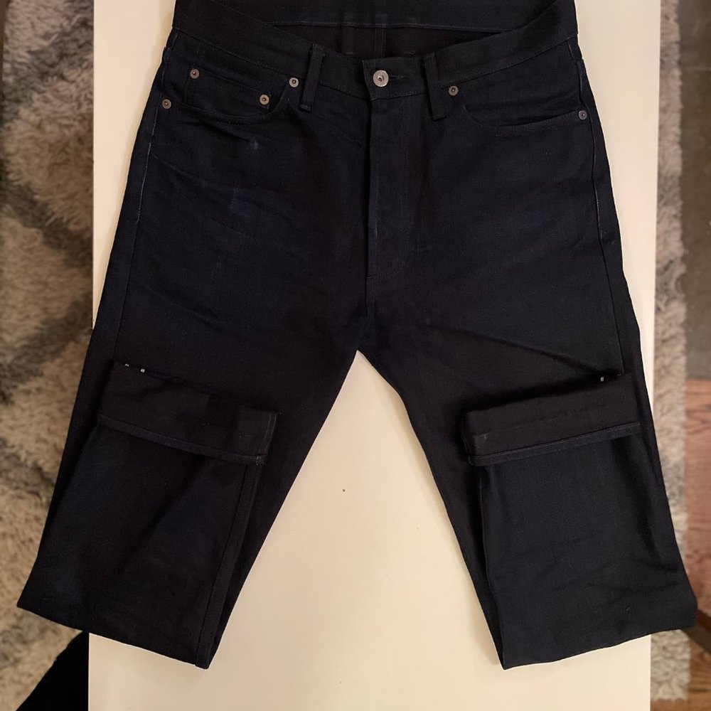 3Sixteen CT-120X Classic Tapered Shadow Selvedge - Picture 10 of 11